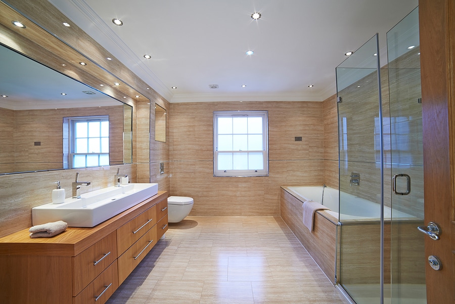 How to Design a Bathroom That Works for Michigan Winters